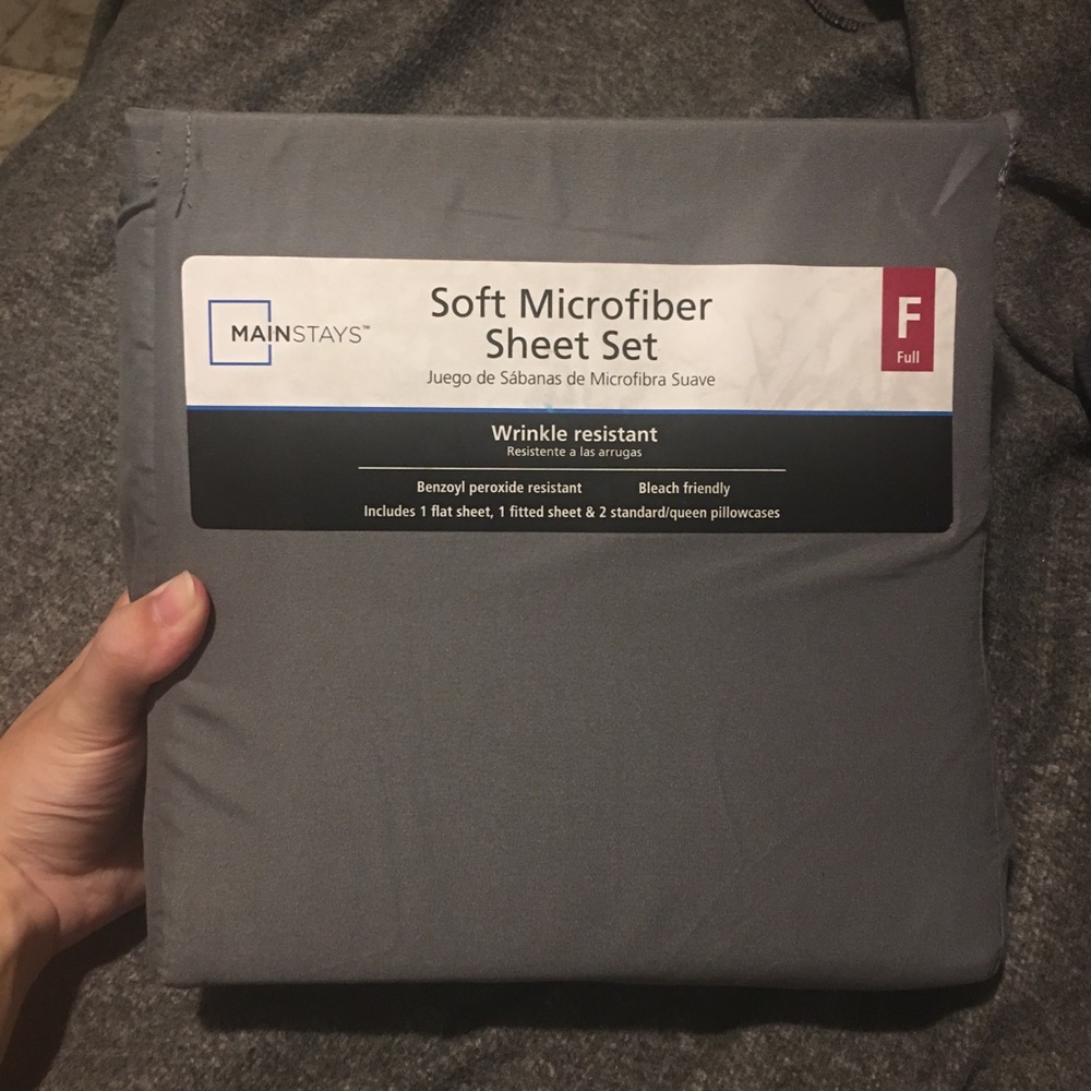 Mainstays Microfiber Sheet Set